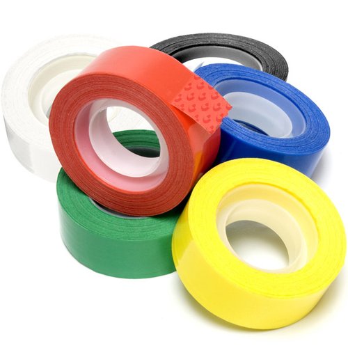 Cinta Adhesiva Fixo Color Rollo 33X19 Negro (Set de 16) Cinta Adhesiva Fixo Color Rollo 33X19 Negro (Set de 16)