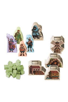 SD GAMES Juego de Mesa Tierras Encantadas Español Estrategia, +14 años, 2-4 Jugadores, 60 Minutos