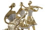 DKD Home Decor Figura de Resina Bailarina Músico, Pack de 3 unidades