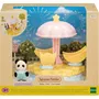 Sylvanian Families Carrusel Estrellado Niños - Accione el mango para girar y observar las estrellas escondidas bajo el techo, a partir de 3 años