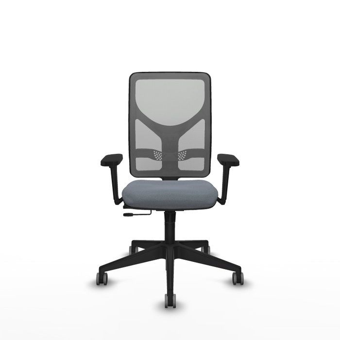 PIQUERAS Y CRESPO Silla de oficina Motilla con mecanismo Sincro/Traslack Gris