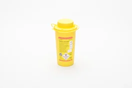 Covetrus Contenedor Objetos Punzantes 500 mL Recipiente Seguro Residuos Clínicos