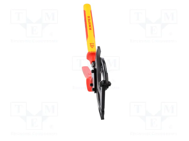 KNIPEX Tijeras con mecanismo de trinquete para cables de Ø45mm