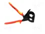 KNIPEX Tijeras con mecanismo de trinquete para cables de Ø45mm