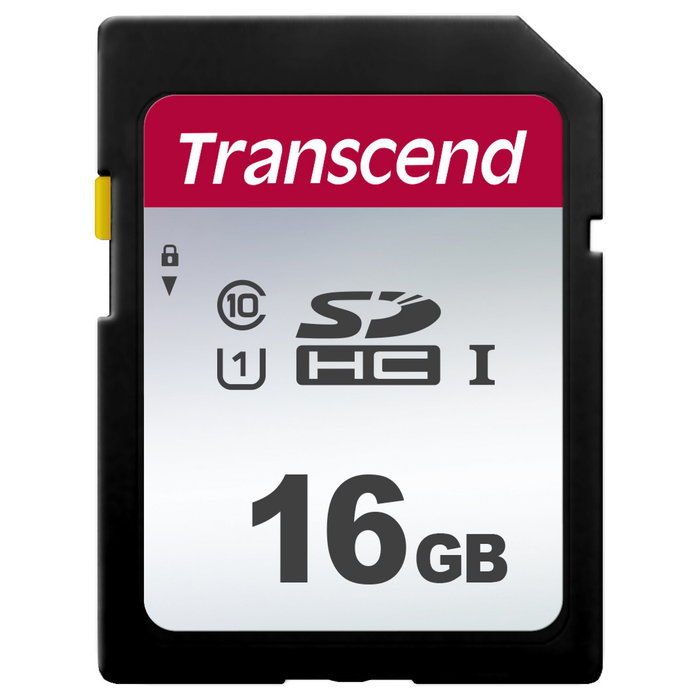 Transcend 300S Tarjeta de Memoria SDHC de 16GB, 95MB/s, Clase 10, U1 Transcend 300S Tarjeta de Memoria SDHC de 16GB, 95MB/s, Clase 10, U1