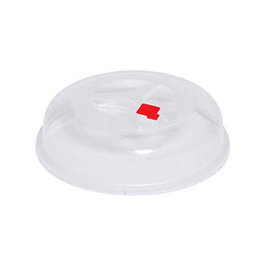 METALTEX Tapa de Plástico Transparente para Microondas Ø26cm