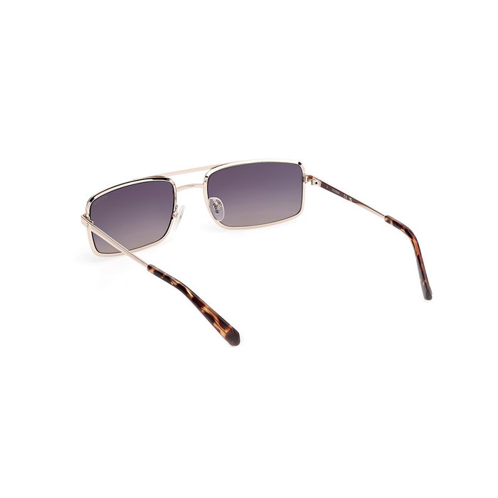 GUESS Gafas de sol GU00168-5832W con cristal azul y estructura dorada
