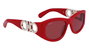 Ferragamo SF1082S-5319600 Gafas de sol con cristales rojos