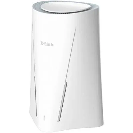 D-Link G530V2 Router Wi-Fi 6 AX3000 Doble Banda 2.4GHz/5GHz con 5G NR, 8 Antenas, Blanco, Enrutador de Escritorio/Poste