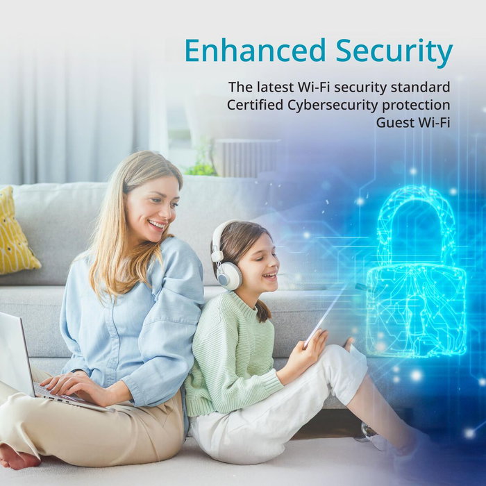 D-Link G530V2 Router Inalámbrico 5G NR Wi-Fi 6 Doble Banda Blanco