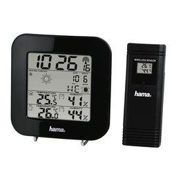 HAMA Home Estacion Meteorologica EWS-200 Negra