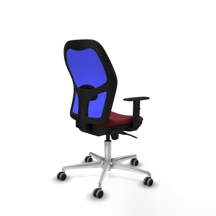 PIQUERAS Y CRESPO Silla de oficina Jorquera Granate y Azul PIQUERAS Y CRESPO Silla de oficina Jorquera Granate y Azul