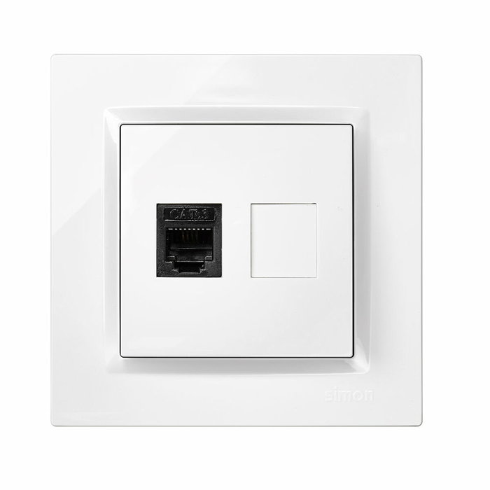 Simon Toma teléfono blanco serie 10