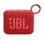 JBL Go 4 Altavoz Portátil Bluetooth, 4.2W, Rojo, Resistente al Agua IP67, Batería 7h, USB-C