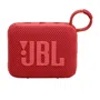 JBL GO4RED Altavoz Portátil Bluetooth 4.2W IP67 Rojo con Sonido JBL Pro Ultraportátil y 7h de Batería