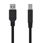 Aisens Cable USB 3.0 Impresora Tipo A a Tipo B, 3m, Negro