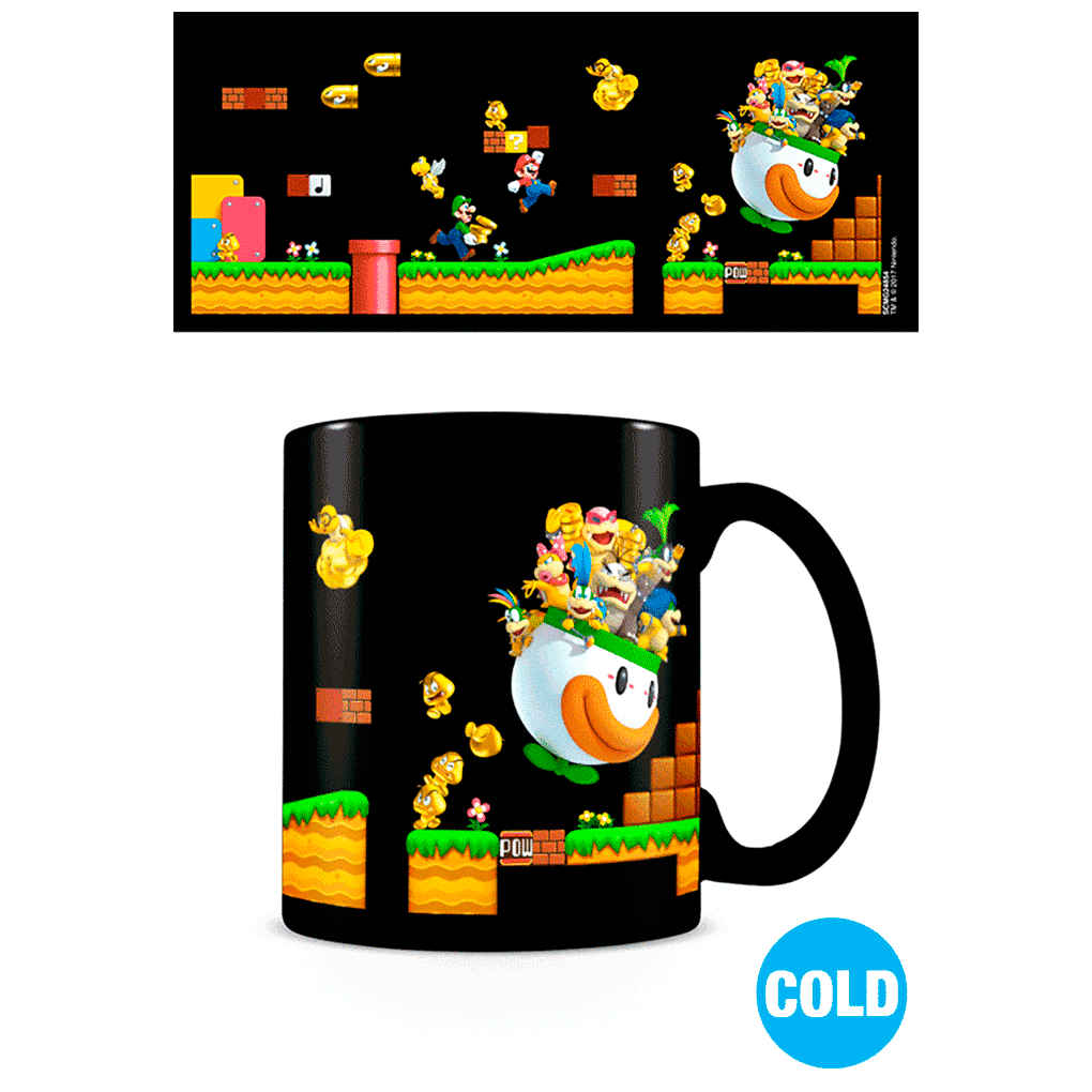 Taza Térmica Super Mario 325ml Cerámica con Caja de Regalo - No Microondas/Lavavajillas Taza Térmica Super Mario 325ml Cerámica con Caja de Regalo - No Microondas/Lavavajillas