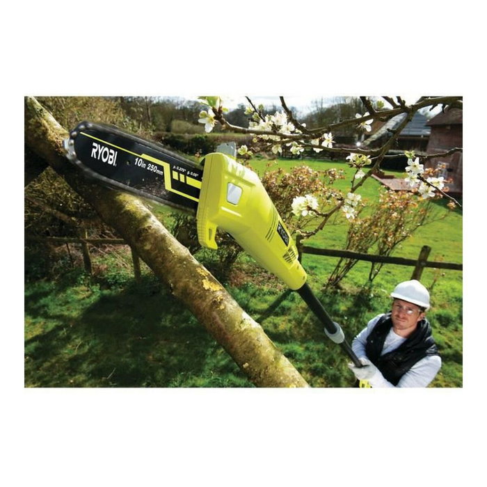 Ryobi Podadora de árboles 750W con guía de 25 cm y extensión