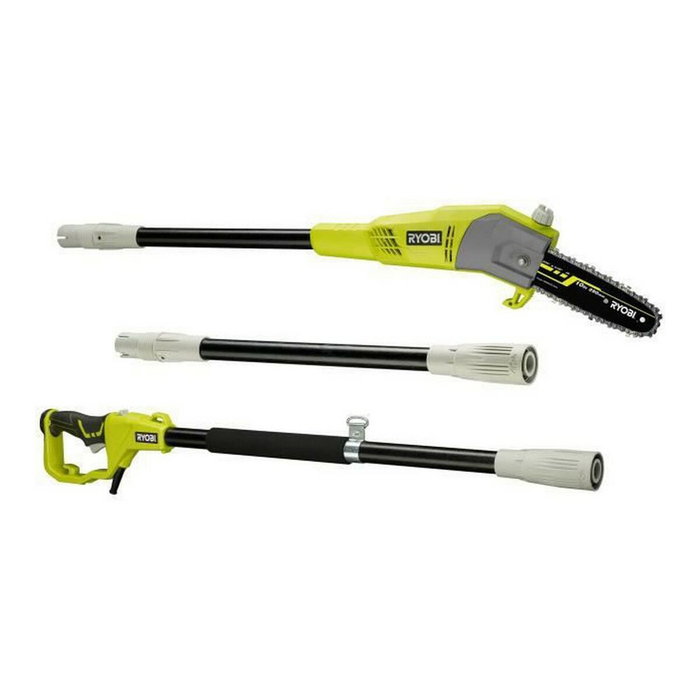 Ryobi Podadora de árboles 750W con guía de 25 cm y extensión