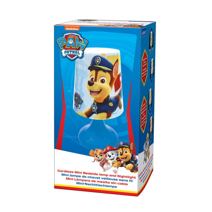 LEXIBOOK Mini Lámpara Patrulla Canina Paw Patrol
