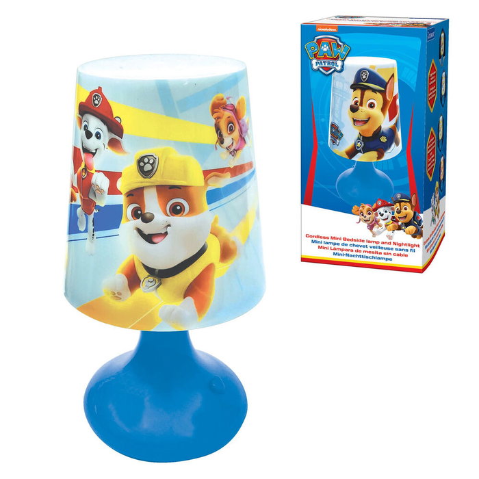 LEXIBOOK Mini Lámpara Patrulla Canina Paw Patrol
