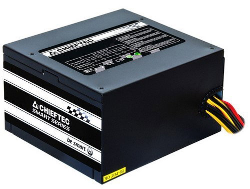 Fuente de Alimentación Chieftec GPS-500A8 500 W 130 W ATX 80 PLUS Fuente de Alimentación Chieftec GPS-500A8 500 W 130 W ATX 80 PLUS