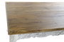 DKD Home Decor Mesa de Comedor Mango con Detalles de Pavo Real