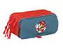 Safta Estuche Portatodo Escolar Triple Super Mario con Tres Cremalleras - Dimensiones 100x80x215 mm Safta Estuche Portatodo Escolar Triple Super Mario con Tres Cremalleras - Dimensiones 100x80x215 mm