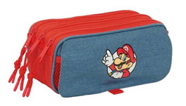 Safta Portatodo triple big 21.5x10x8cm - Organizador de juguetes o almacenamiento, edad recomendada 36 meses