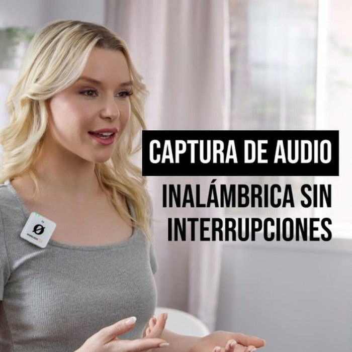 RODE Wireless Me Dual Micrófono Inalámbrico Blanco para Cámaras, Smartphones y Ordenadores | Grabación de Sonido Profesional Fácil RODE Wireless Me Dual Micrófono Inalámbrico Blanco para Cámaras, Smartphones y Ordenadores | Grabación de Sonido Profesional Fácil
