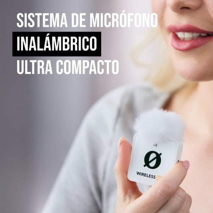 RODE Wireless Me Dual Micrófono Inalámbrico Blanco para Cámaras, Smartphones y Ordenadores | Grabación de Sonido Profesional Fácil RODE Wireless Me Dual Micrófono Inalámbrico Blanco para Cámaras, Smartphones y Ordenadores | Grabación de Sonido Profesional Fácil