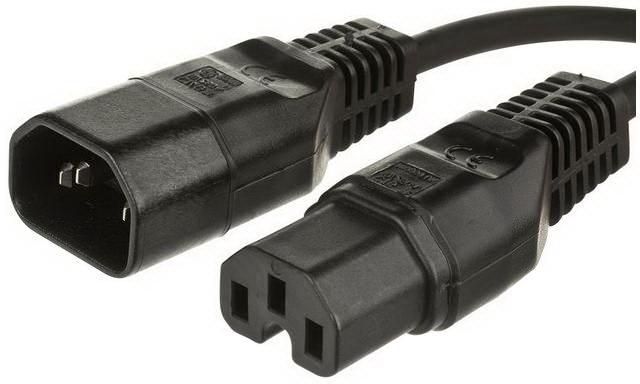 MicroConnect Cable de Extensión C14 - C15, 1m, para Servidor y PDU MicroConnect Cable de Extensión C14 - C15, 1m, para Servidor y PDU