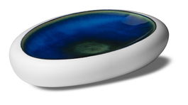 Le coq Fuente Gourmet Abyssos Porcelana Pintada a Mano 31.5x21 cm (2 Unidades)