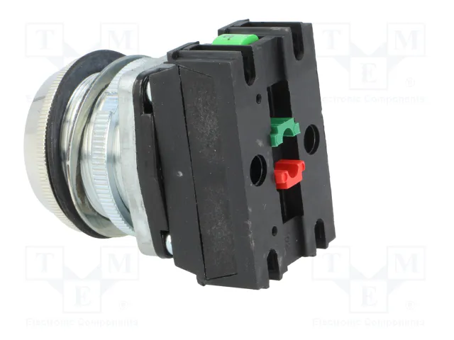PROMET Interruptor de presión 30mm NC + NA negro PROMET Interruptor de presión 30mm NC + NA negro
