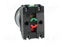 PROMET Interruptor de presión 30mm NC + NA negro