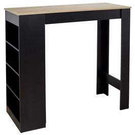 Home Deco Factory Mesa Alta Bar Industriel 115x50 cm h.103 cm