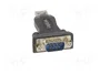 LogiLink AU0002F Adaptador USB 2.0 a RS-232 Negro