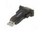 LogiLink AU0002F Adaptador USB 2.0 a RS-232 Negro