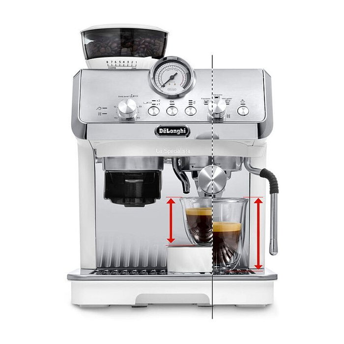 De'Longhi La Specialista Arte EC9155.W Blanco/Plata