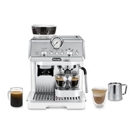 DeLonghi Dedica Arte EC9155.W Máquina Espresso 1.7L Molinillo Integrado Acero Inoxidable Blanco