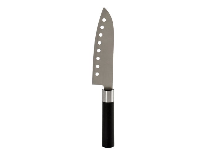Kinvara Cuchillo de Acero con Agujeros y Mango Negro