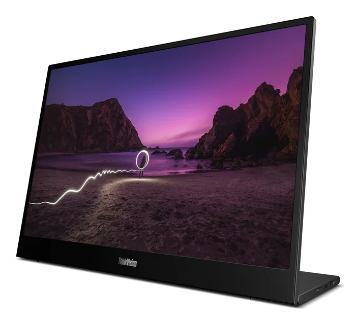 Lenovo ThinkVision M16 Monitor Portátil 16 pulg WUXGA IPS Negro