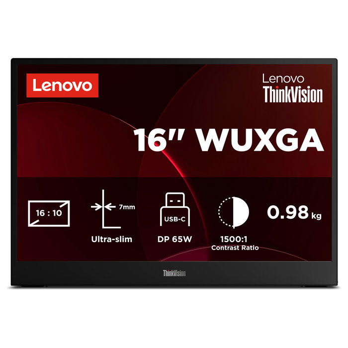Lenovo ThinkVision M16 16 pulg. WUXGA IPS Lenovo ThinkVision M16 16 pulg. WUXGA IPS