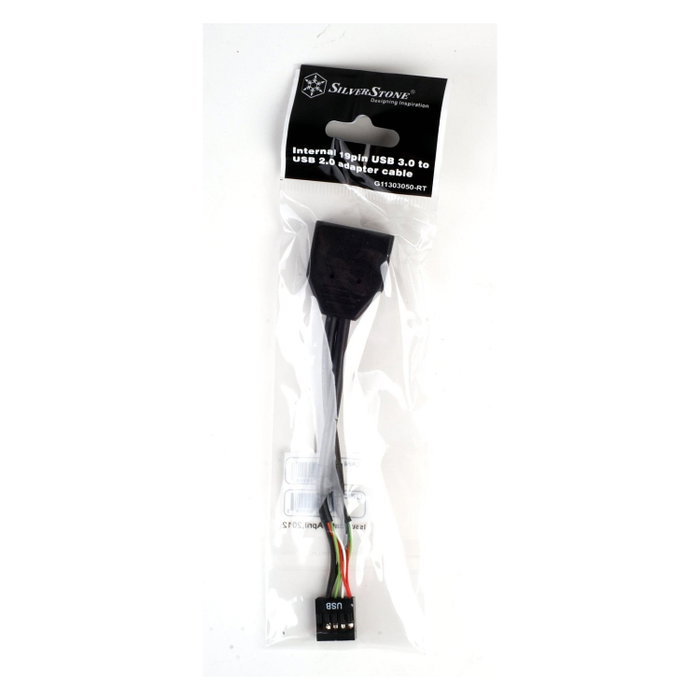 SilverStone G11303050-RT USB 3.0 a USB 2.0 Negro