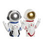 DKD Home Decor Set de 2 Figuras de Resina Astronauta Astronaut Girl