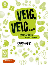 Conta Comptes 3 Anys Nivel 1 Matemàtiques Manipulatives, EDELVIVES COMUNITAT VALENCIANA