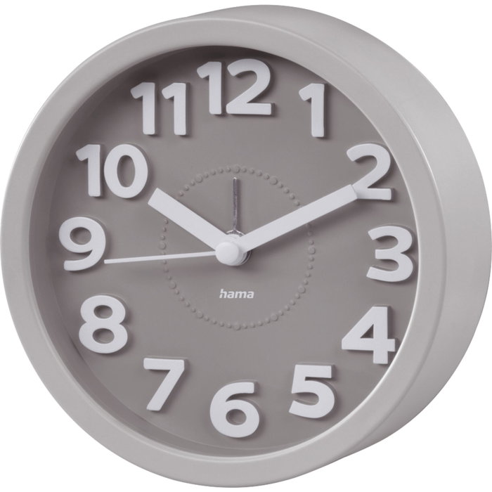 Hama Reloj Despertador Retro Gris