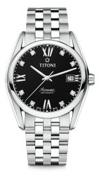 Titoni 83909S-354 Automático con Caja de Acero Gris