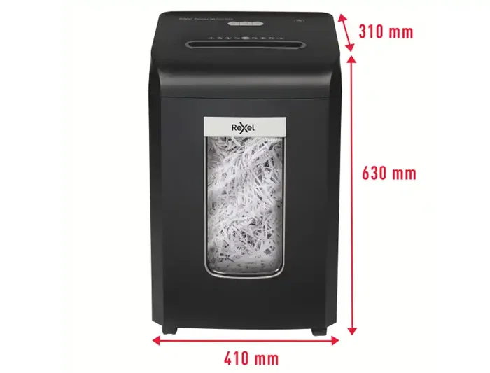 Destructora Rexel Promax Qs Rss1838 (18H Tiras) Nv.Seg.2 - Tira 6Mm, Dep.38L