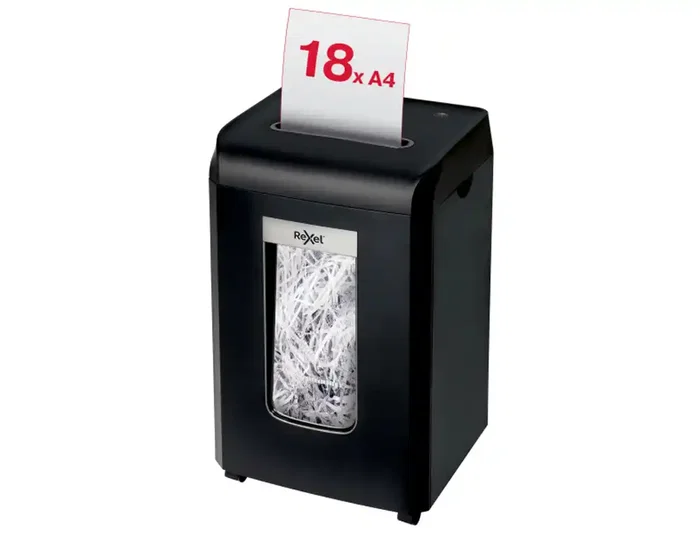 Destructora Rexel Promax Qs Rss1838 (18H Tiras) Nv.Seg.2 - Tira 6Mm, Dep.38L